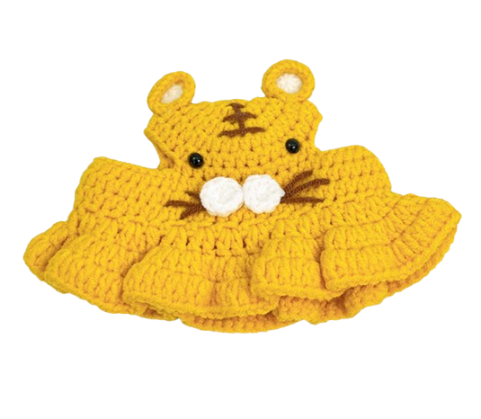 Tiger Cub Crochet Hat