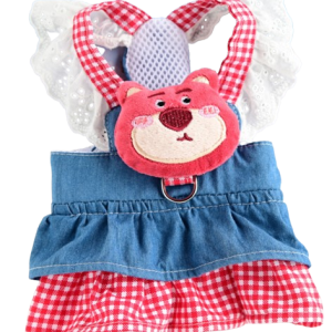 Lotso Bear Denim Dress Harness