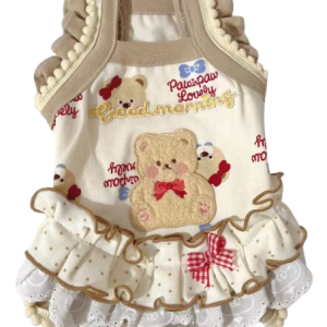 Teddy Bear Ruffle Dress