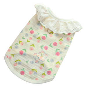 Floral Lace Collar Top