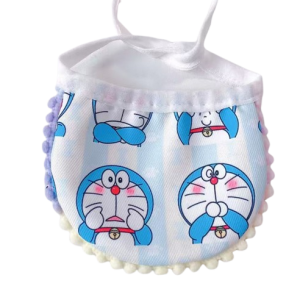 Doraemon Ruffle Bib