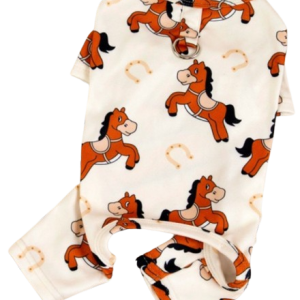 Carousel Horses Pet Jumpsuit