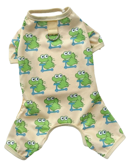 Scooter Froggy Pet Jumpsuit