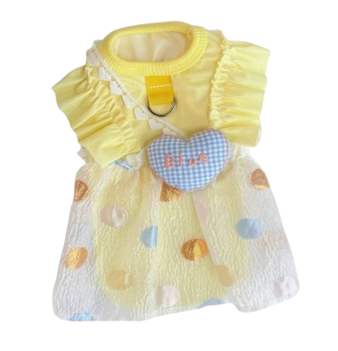 Yellow Polka Dot Dress