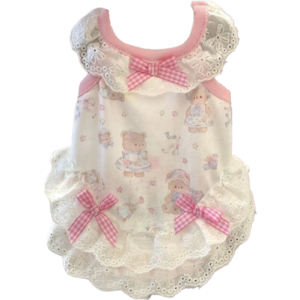 Sweet Teddy Pink Dress