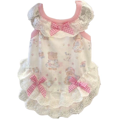 Sweet Teddy Pink Dress