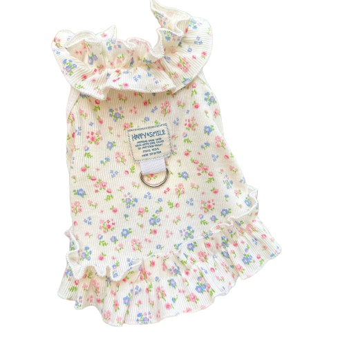 Floral Bloom Ruffle Dress