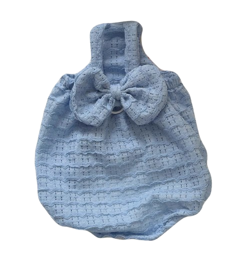 Dreamy Blue Bow Dress