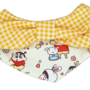Sin Chan Yellow Gingham Bow