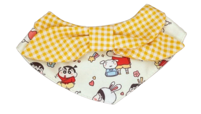 Sin Chan Yellow Gingham Bow