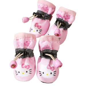 Kitty Anti-Slip Waterproof Pet Boots - Set of 4