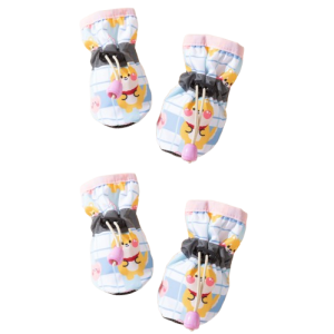 Doggo Anti-Slip Waterproof Pet Boots - Set of 4