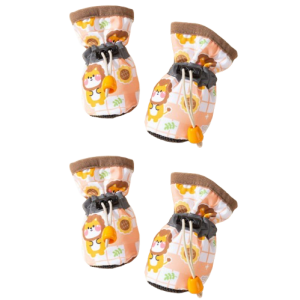 Lionette Anti-Slip Waterproof Pet Boots - Set of 4