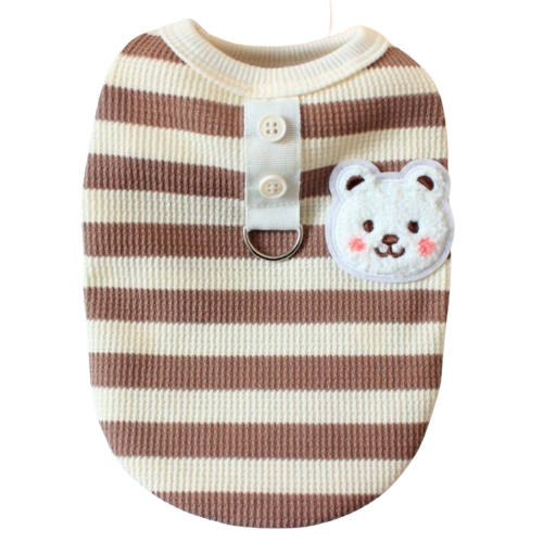 Stripy Bear Top