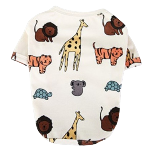 Safari Friends Sleeve Top