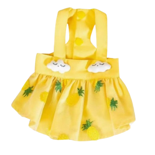 Sunny Pineapple Cloud Dress