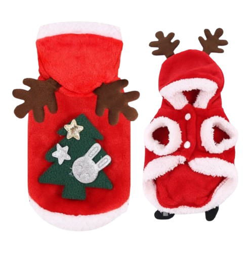 Reindeer & Christmas Tree Hoodie