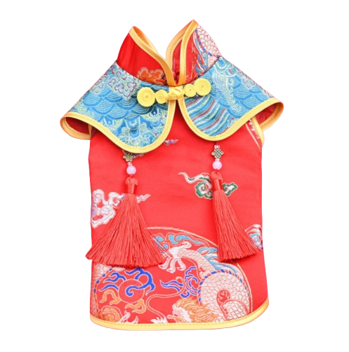 Imperial Tassel Dragon Tang Suit