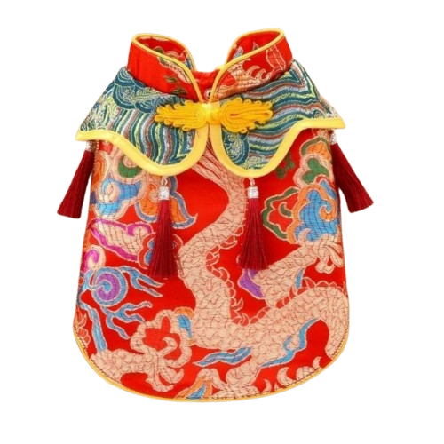 Noble Dragon Tassel Tang Suit