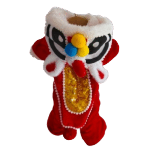 Lion Dance Red Costume