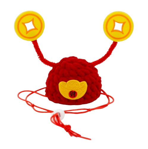 Gold Fortune Crochet Hat