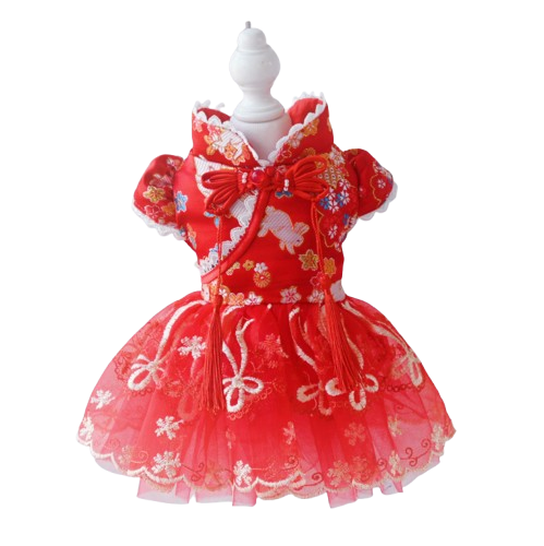 Prosperity Blossom Cheongsam