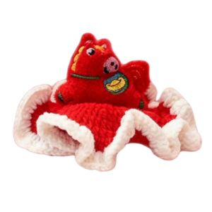 Fortune Horse Crochet Hat
