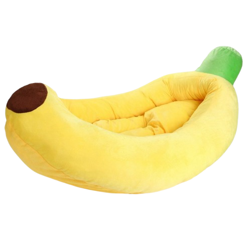 Banana Cozy Pet Bed