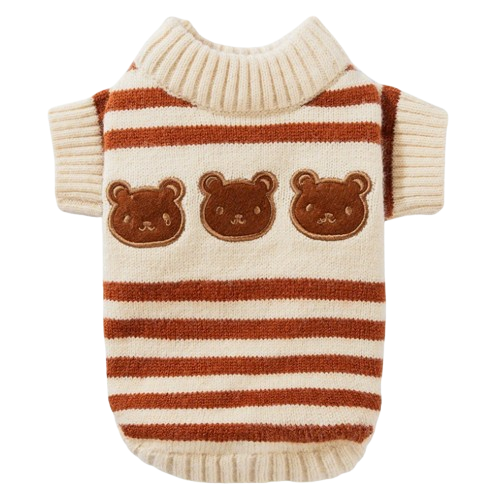 Teddy Trio Knit Sleeve Top