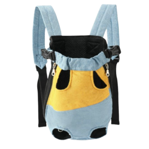 Soft Denim Pet Chest Bag